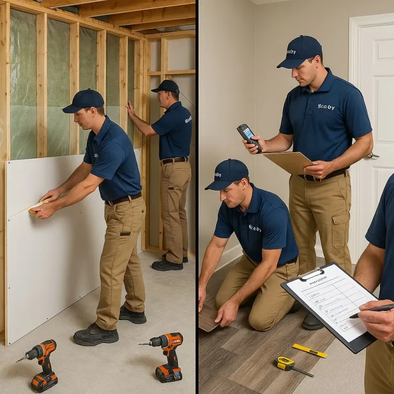 Repairs and Reconstruction process in Mount Carmel, PA