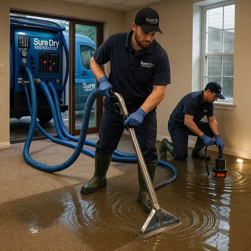 Water Extraction and Removal process in Mount Carmel, PA
